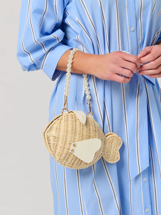 FISHY WOVEN BAG