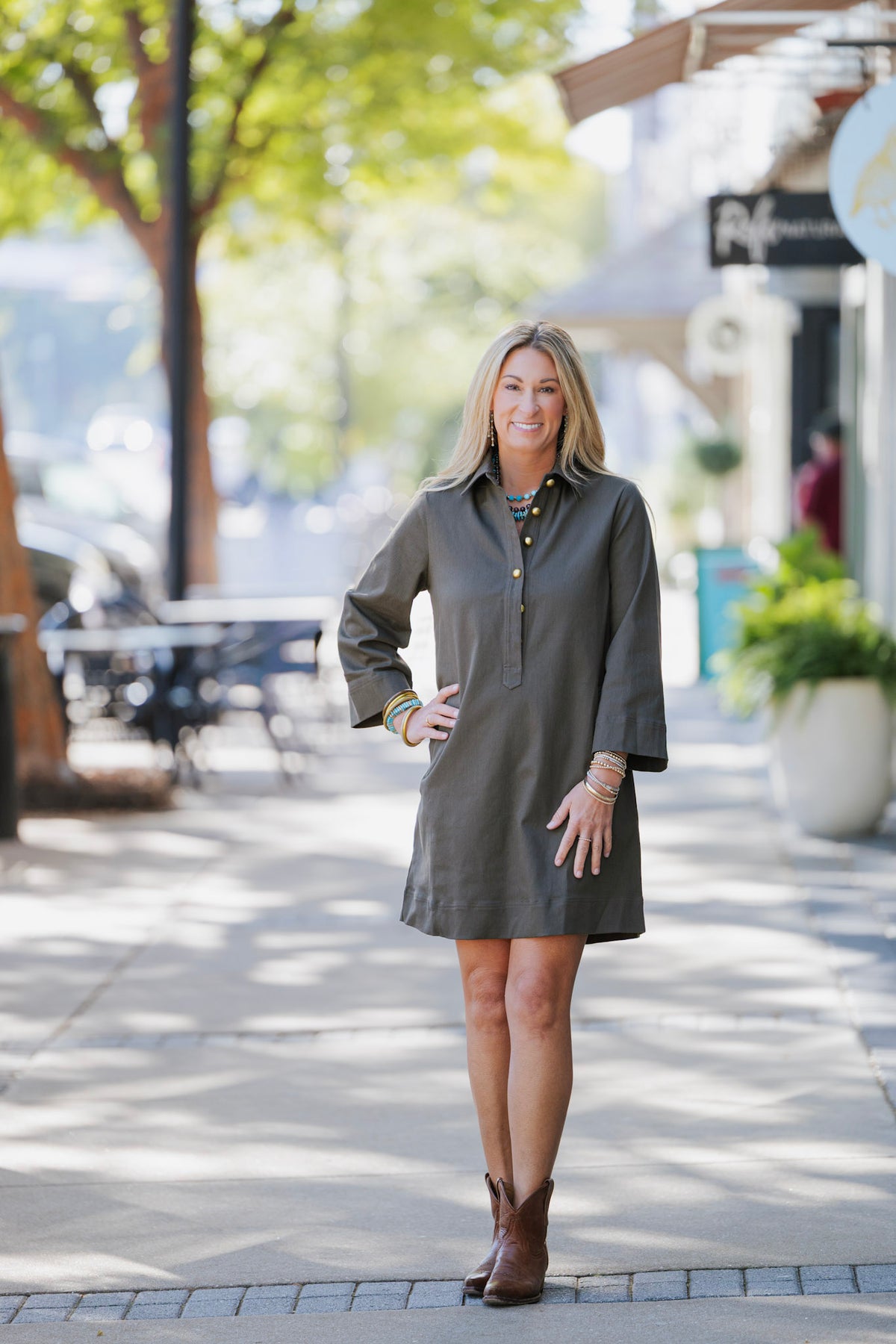 OLIVE CHLOE DRESS