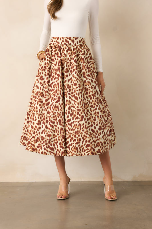 ERICA UNTAMED MIDI SKIRT