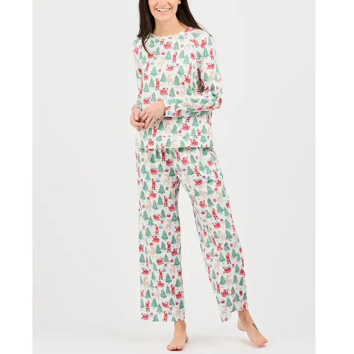 TIDINGS AND TOILE ANNIE PAJAMAS