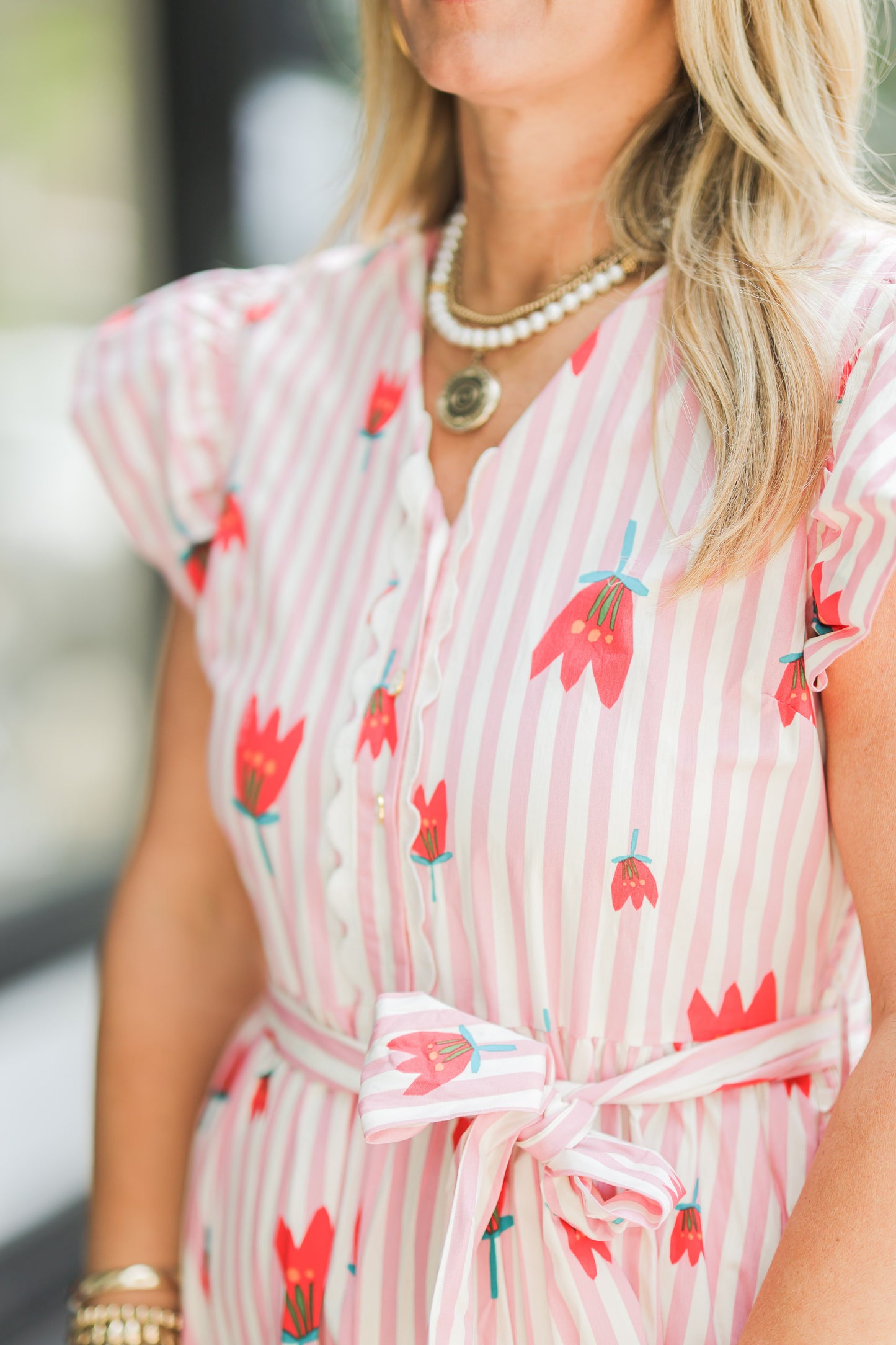 POCKET FULL OF TULIPS DRESS