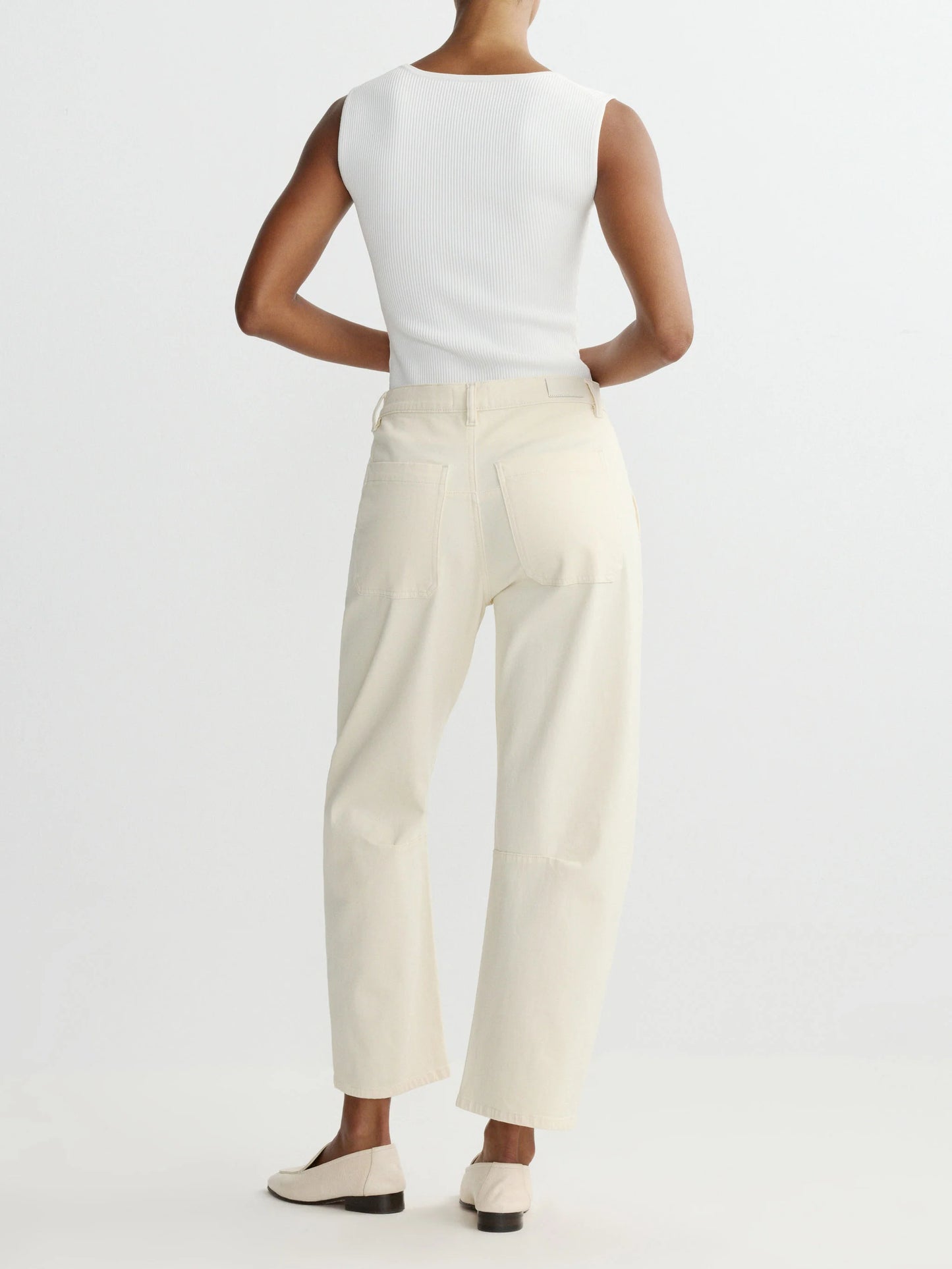 BILLIE CREAM JOGGER DENIM