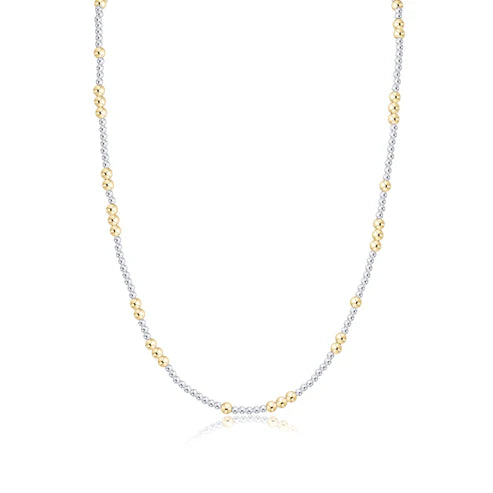 HOPE UNWRITTEN MIXED METAL NECKLACE