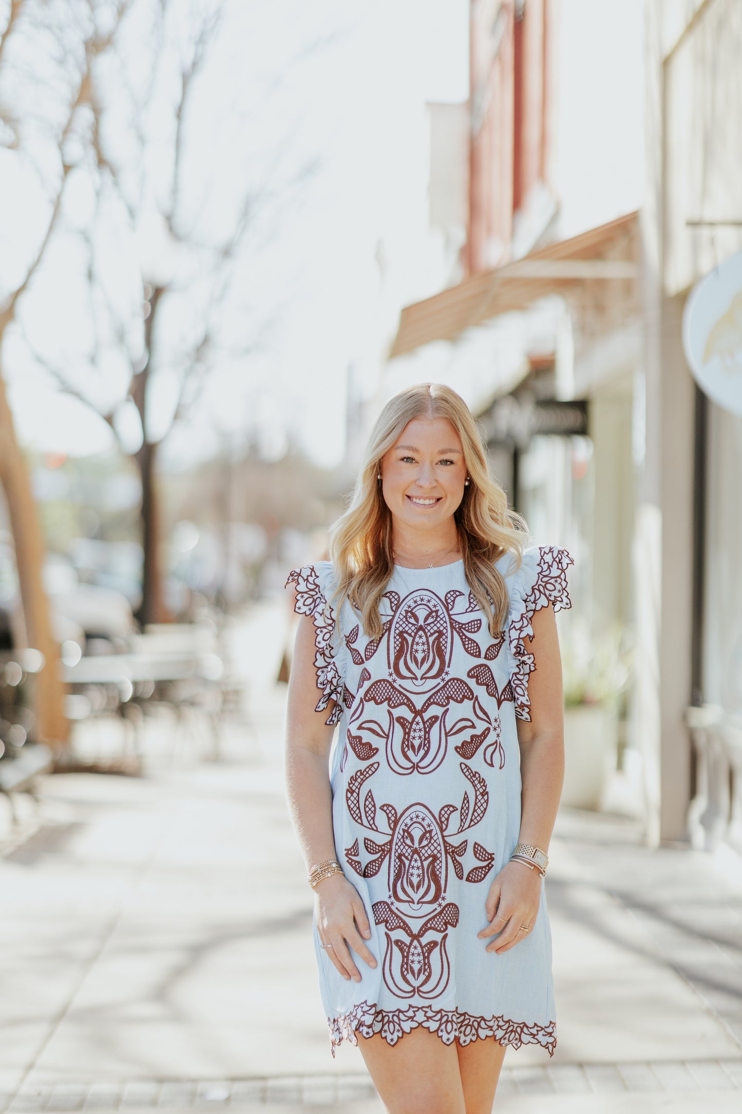 BABY BLUE HUE DRESS