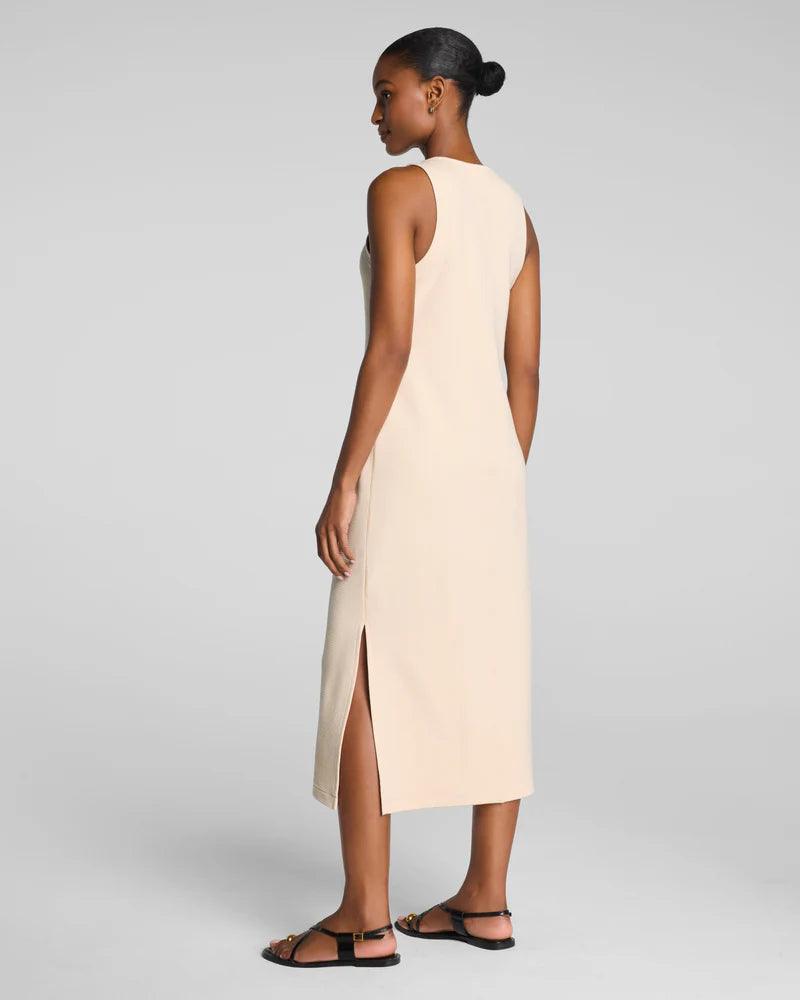SPANX FRENCH RIB TANK MAXI DRESS