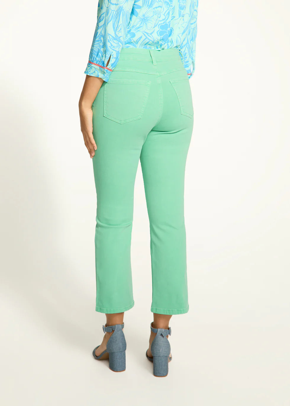 OLIVIA PATINA BOOT CROP JEANS