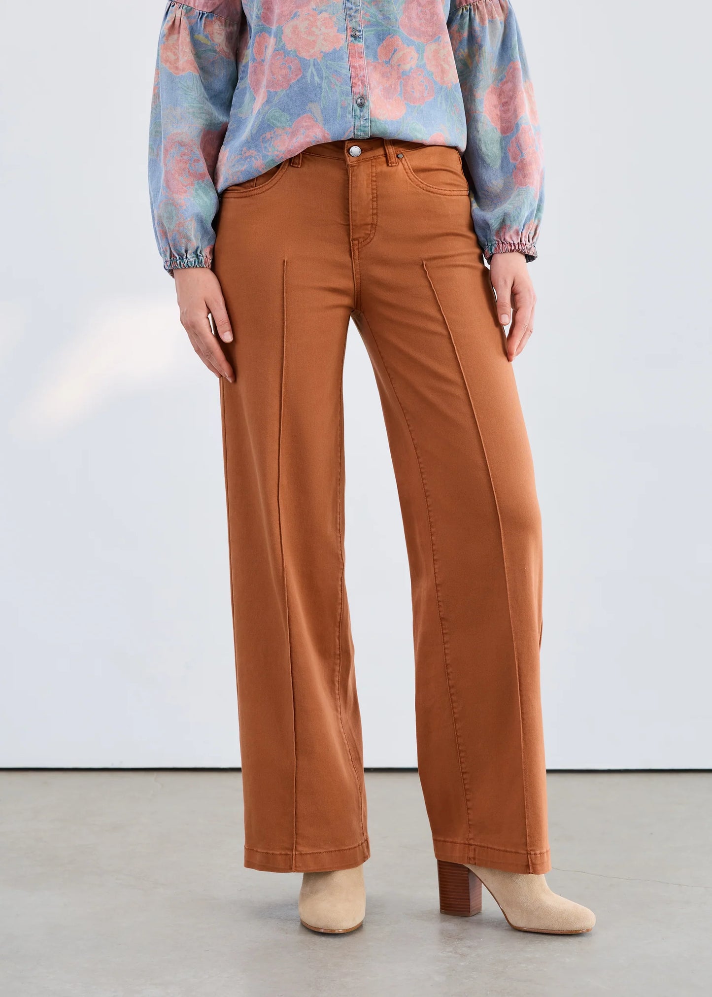 BRONZE OLIVIA WIDE LEG