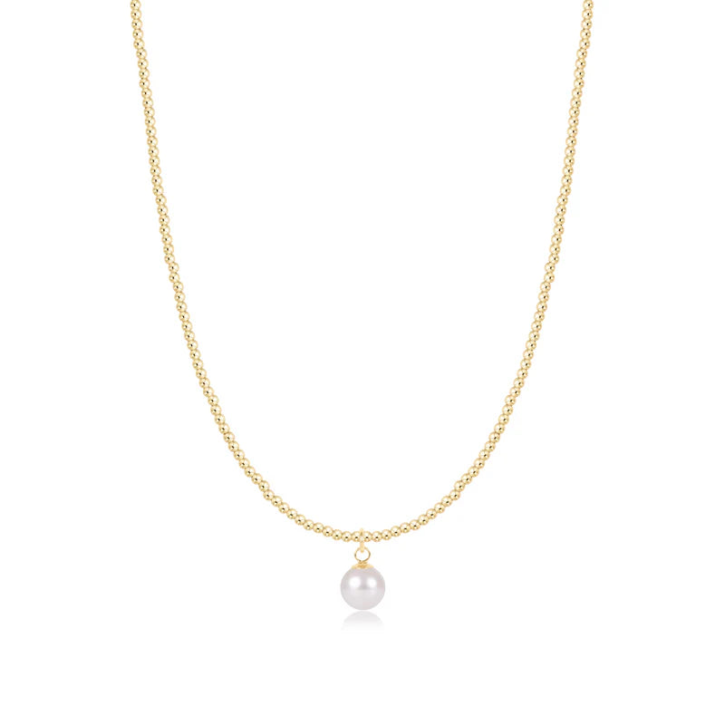 ENEWTON PEARL CHARM NECKLACE