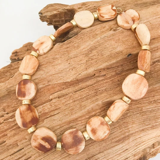 TRIBAL DISC NECKLACE