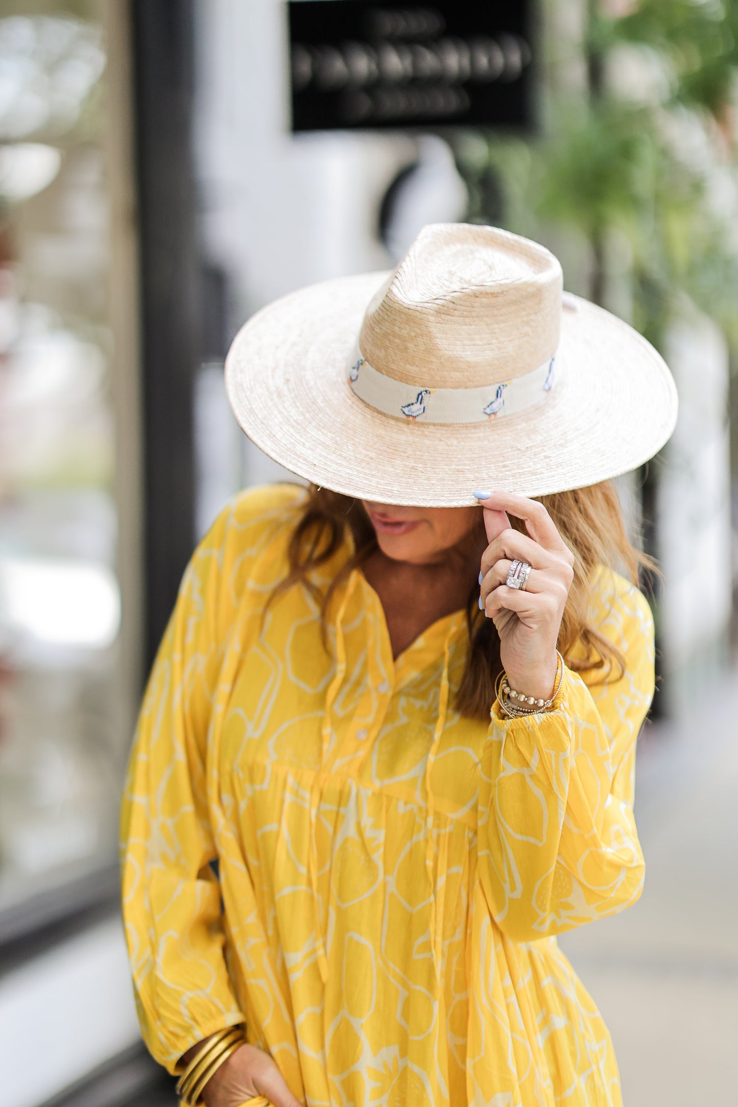 SUNSHINE FLORAL MIDI TUNIC
