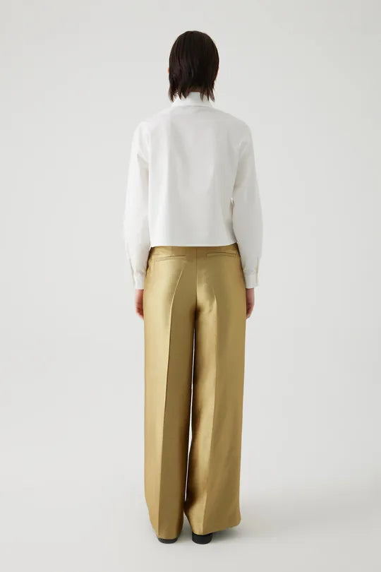 AUDREY GOLD GLITZ TOP