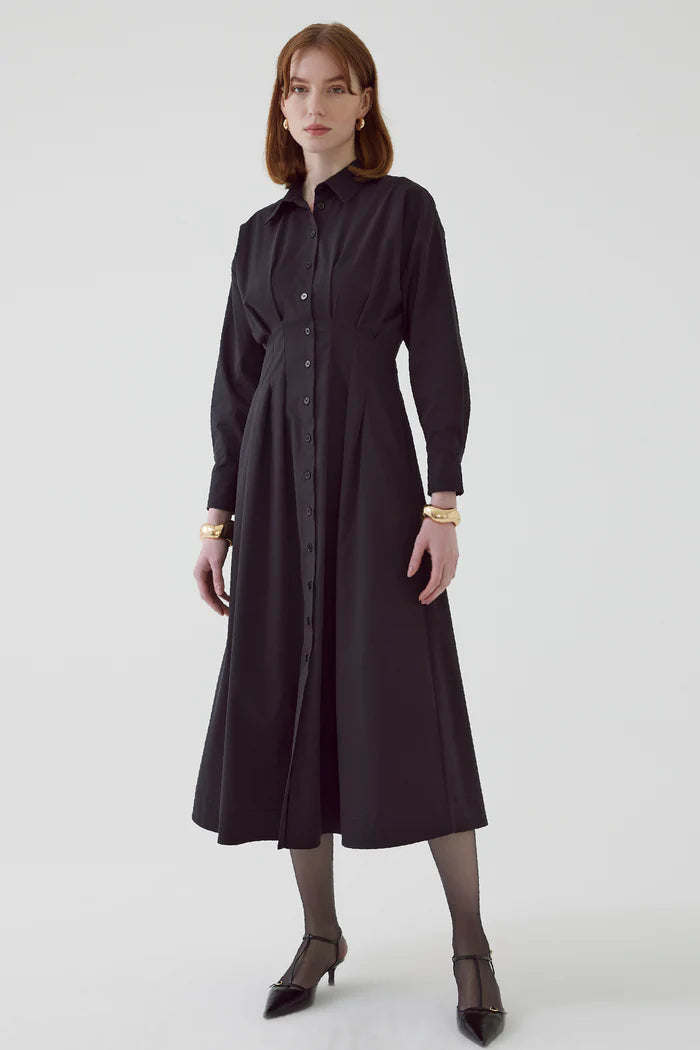 billie midi dress Billie Midi Dress- Lula Dot Print Wilson and Hunter