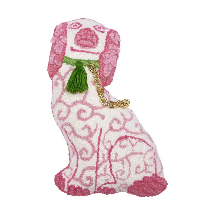 SHAPED CHINOISERIE DOG HOOK