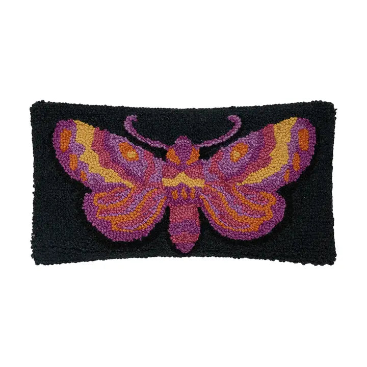ENCHANTED FOREST MOTH HOOK PILLOW