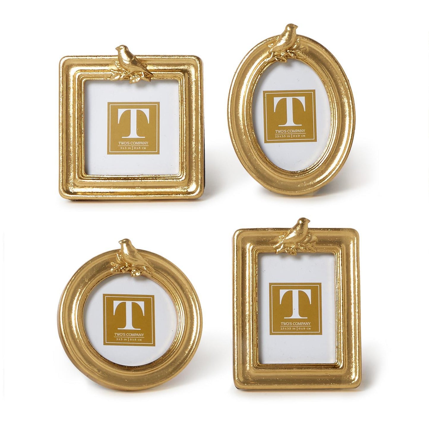 BIRD FRAME SET OF 4