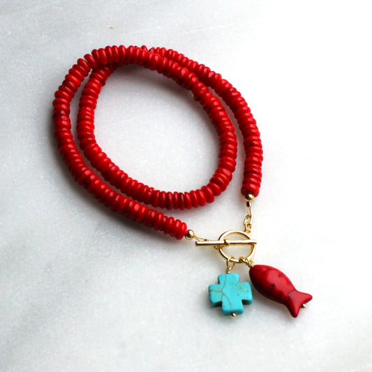LIVY TOGGLE NECKLACE
