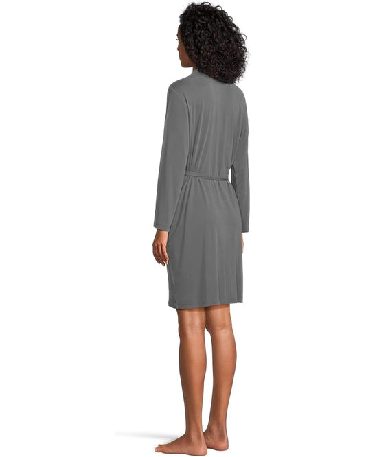 DREAMS JESERY ROBE IN DARK STEEL