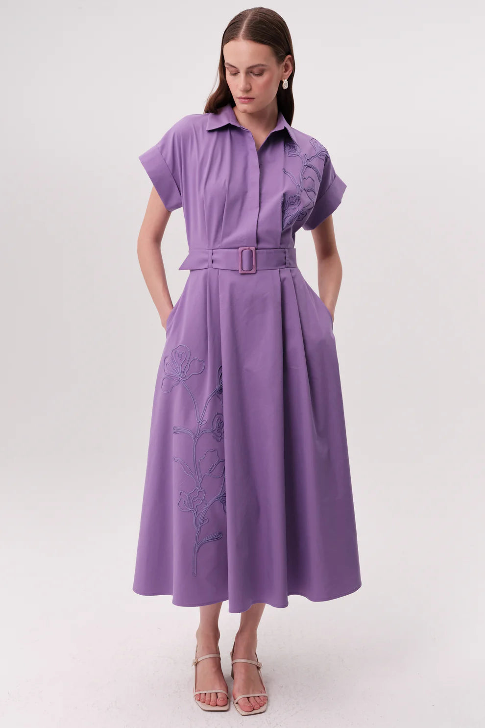 KELSIE LILAC DRESS