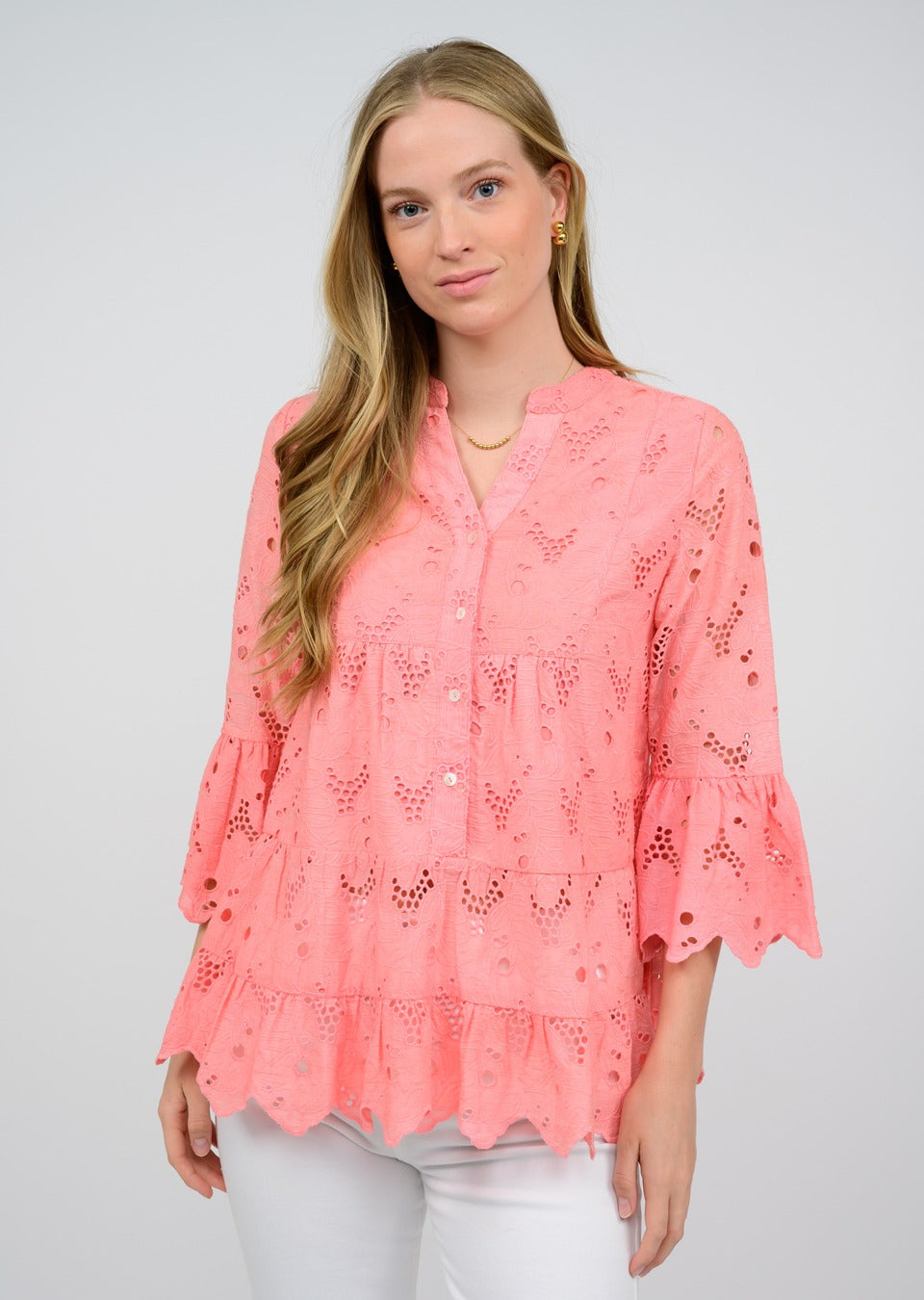 MY EYELET TOP