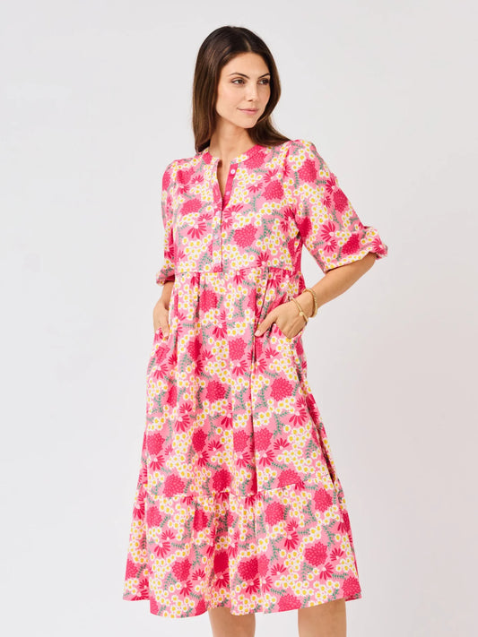 RILEY DRESS IN DAISY CHAIN