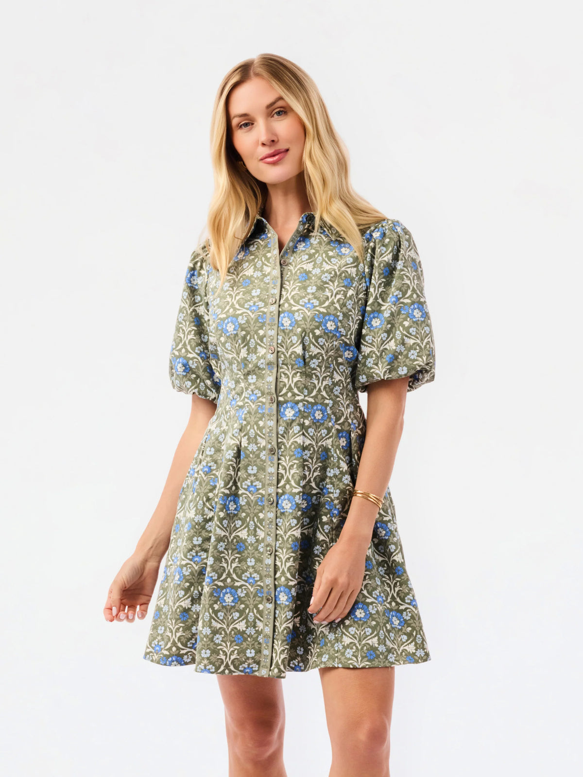 ASHDOWN ABBEY OLIVE RORY DRESS