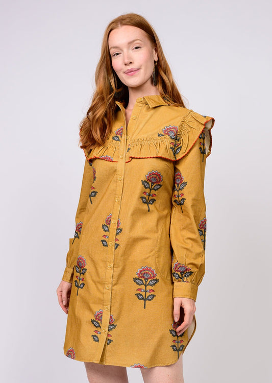 YOKE SHIRT DRESS