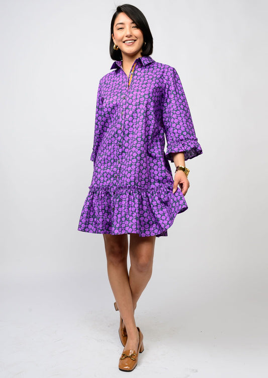 PURPLE DELIGHT FALL DRESS