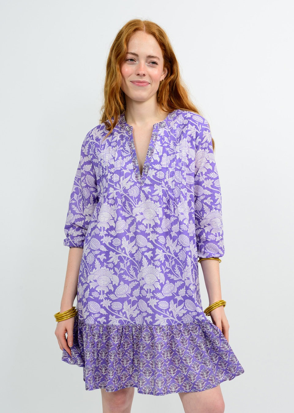 RELAX IN LAVENDER DRESS