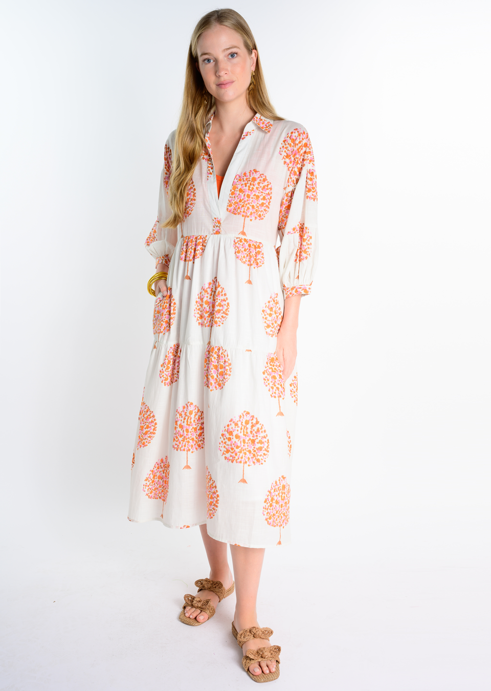 CONFETTI TREES DRESS