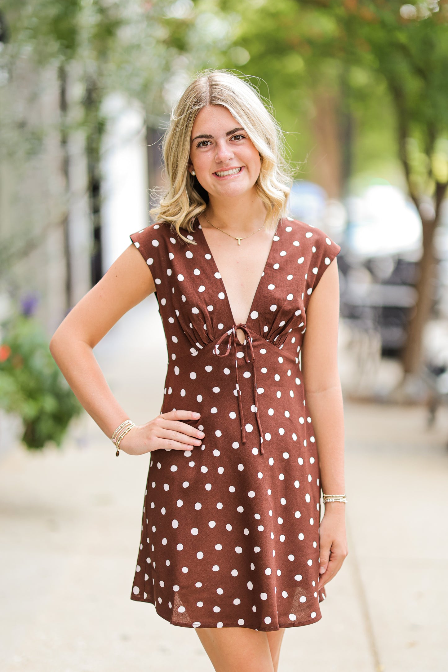 CEDAR BIAS MINI DRESS