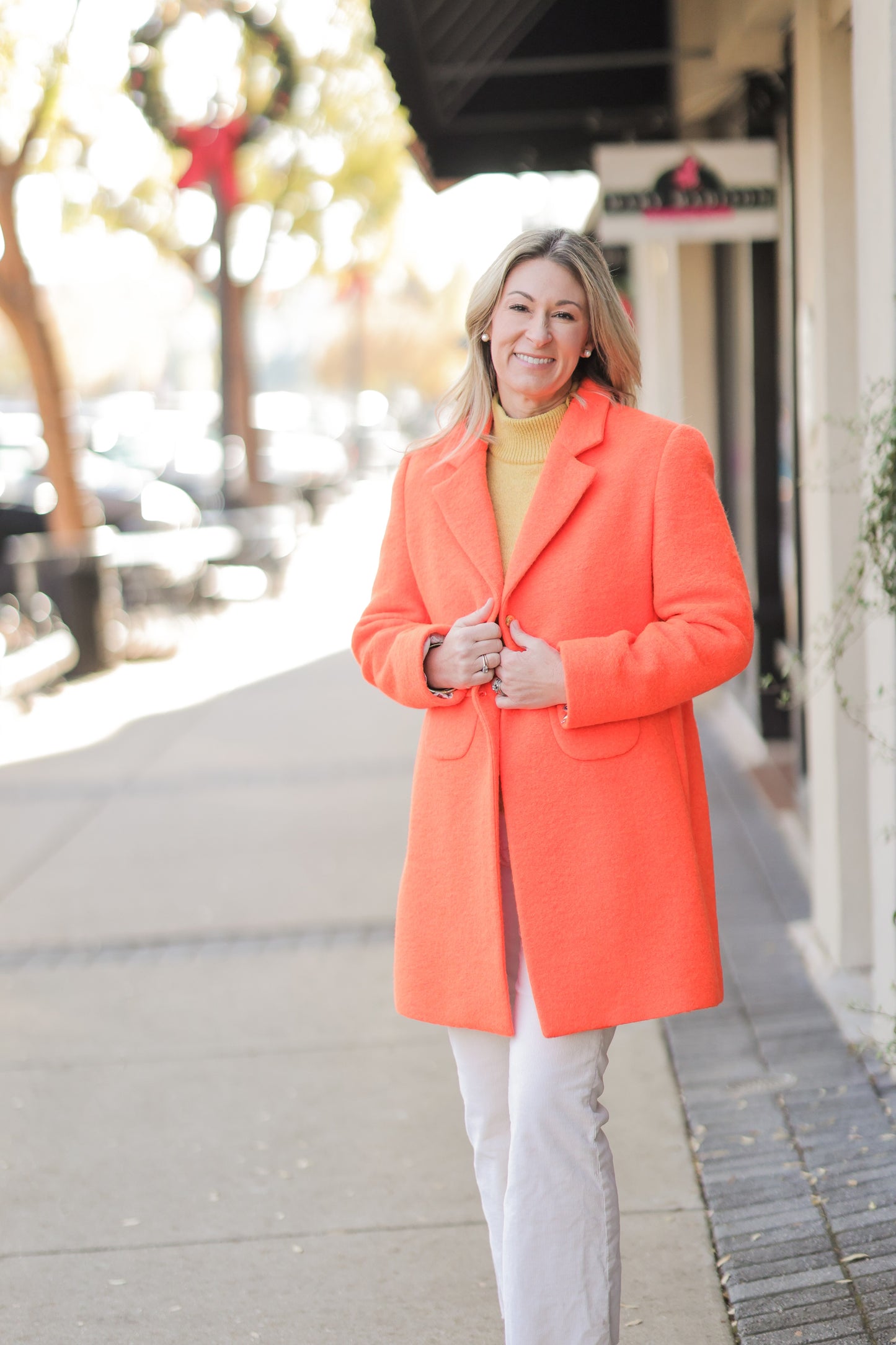 LUCIA NEON WOOL BLEND