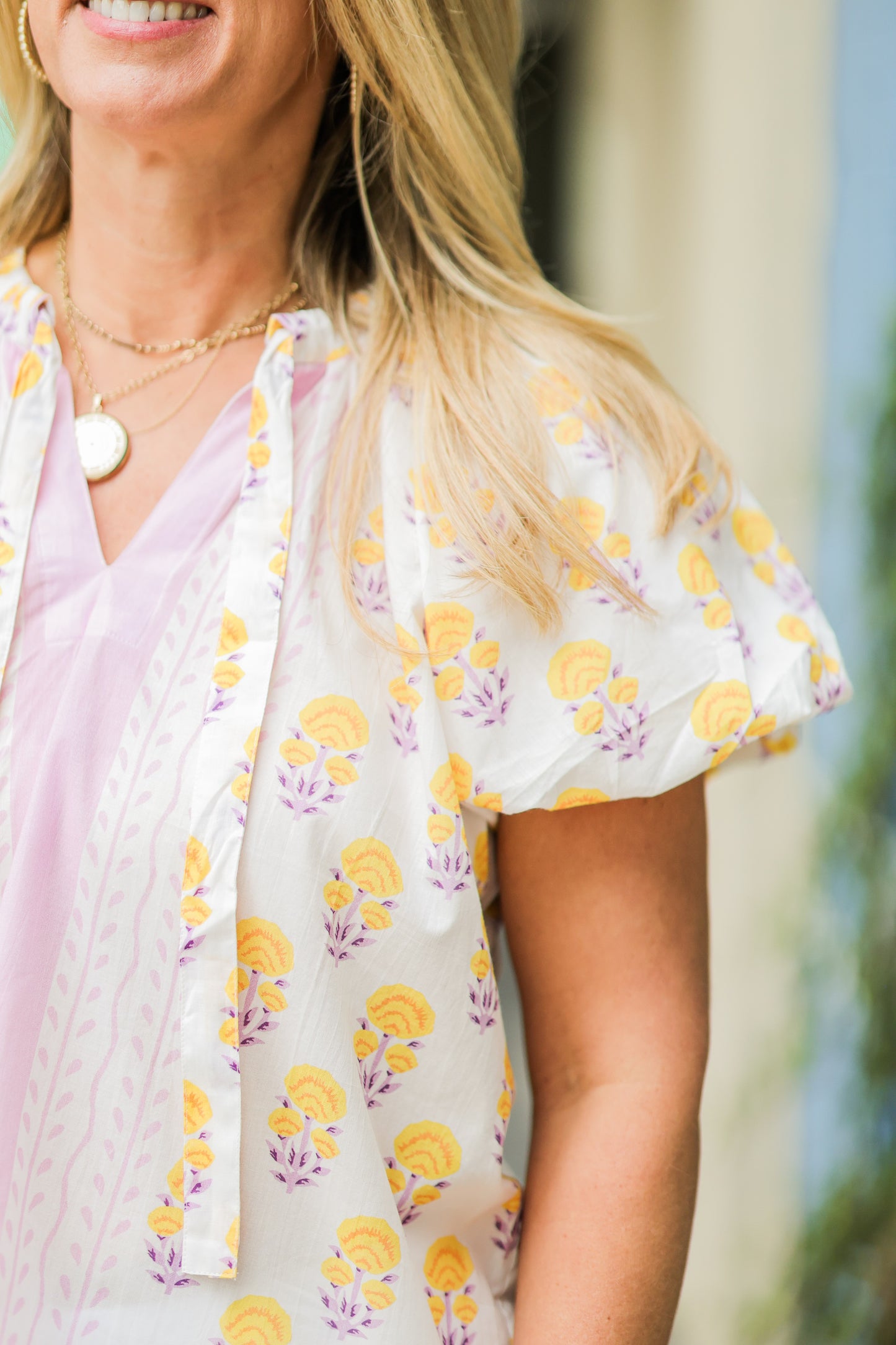 BLOCK PINK SUNNY TOP