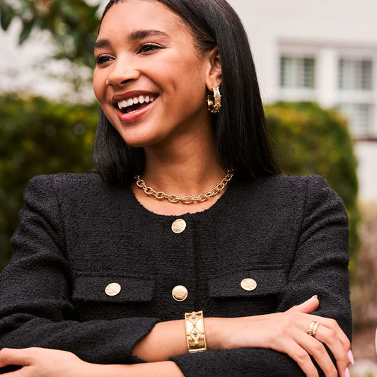 VICTORIA SMALL CHAIN 18" NECKLACE