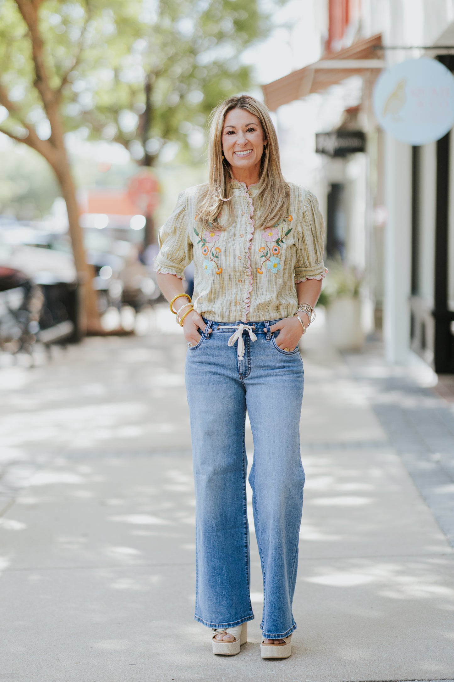 RIBBON BLOUSE