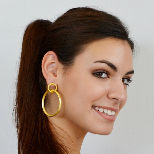 LARISSA HOOP EARRING AG16