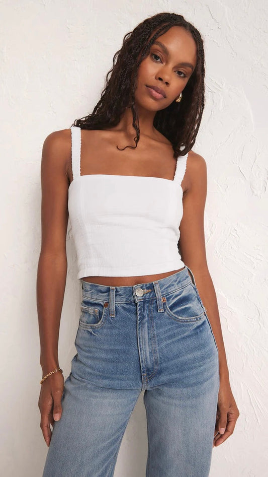 CAMBRIA GAUZE TOP