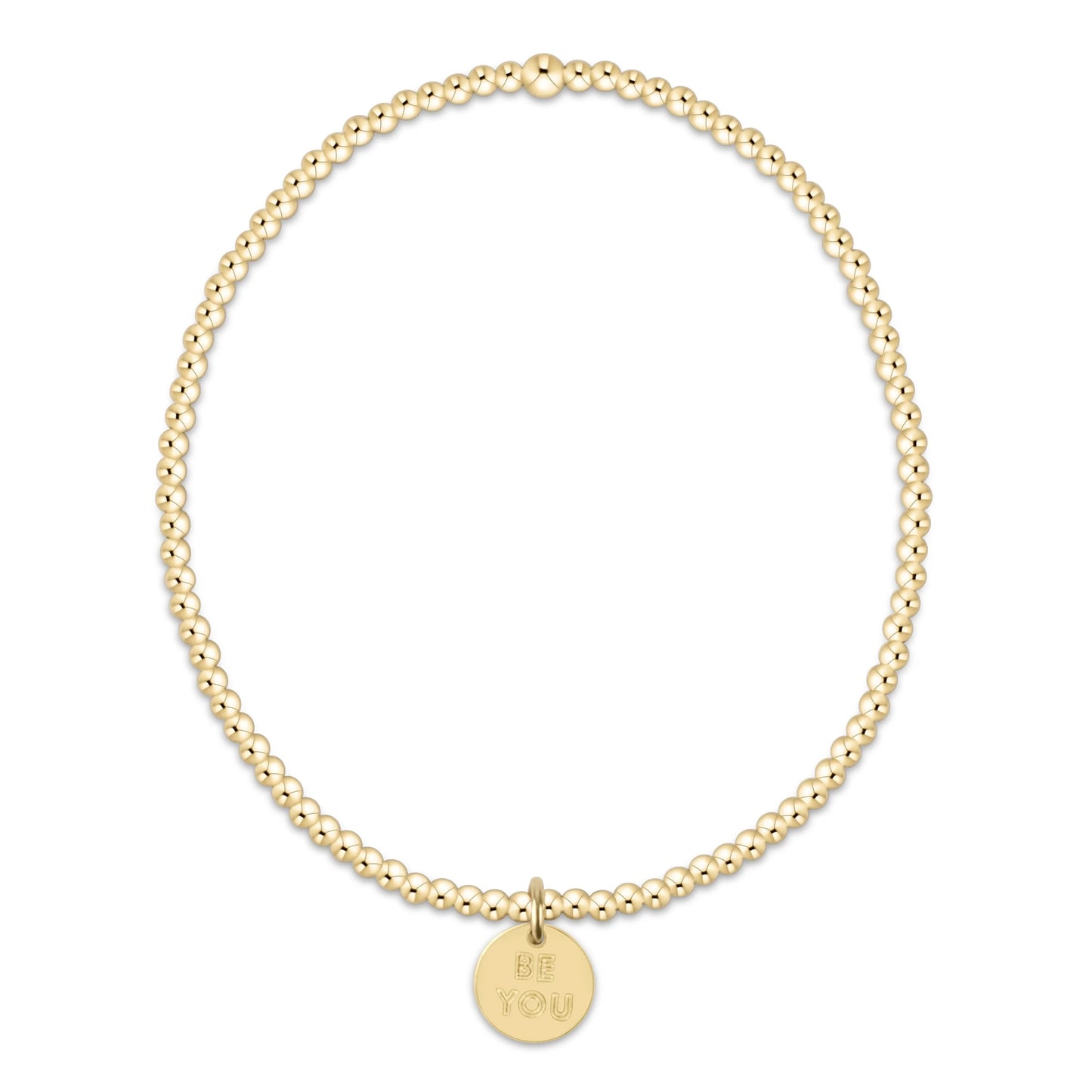 CLASSIC GOLD 2MM BE YOU SMALL DISC