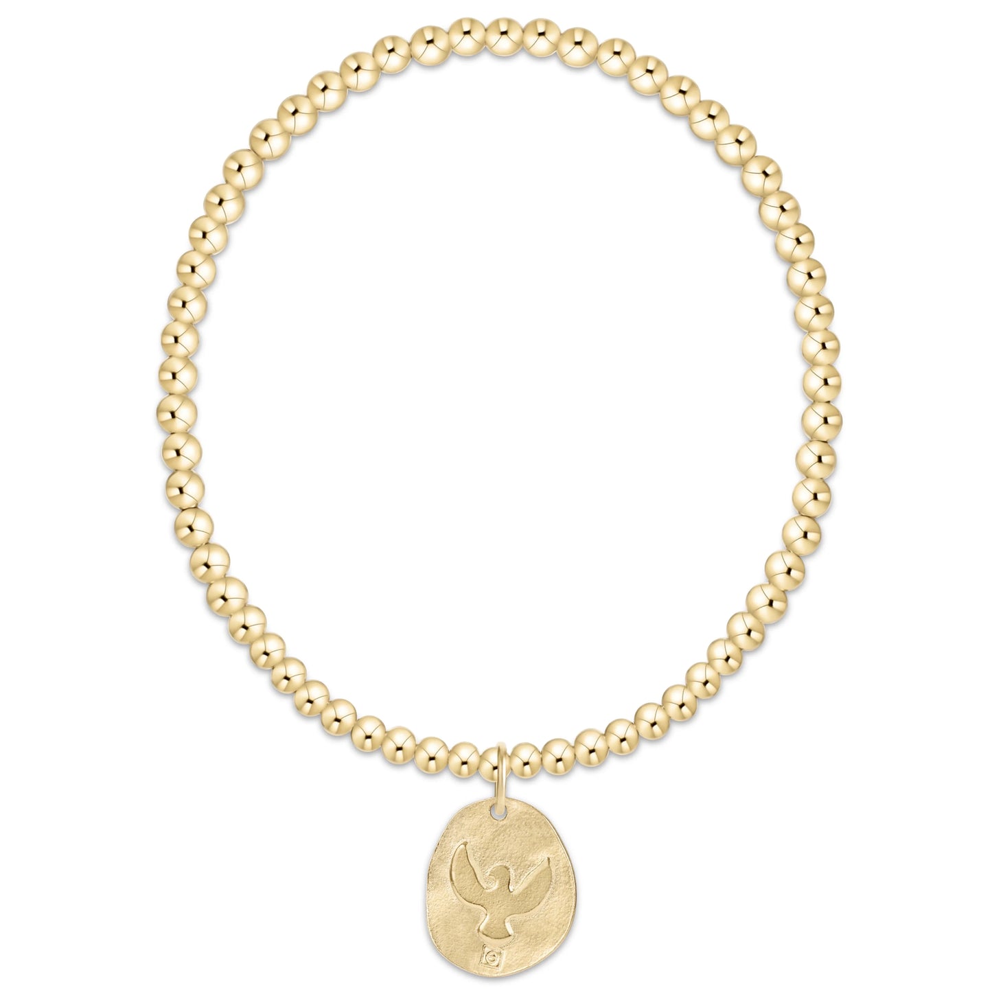 CLASSIC GOLD 3MM INSPIRE AMERICA GOLD DISC