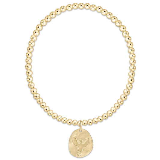 CLASSIC GOLD 3MM INSPIRE AMERICA GOLD DISC