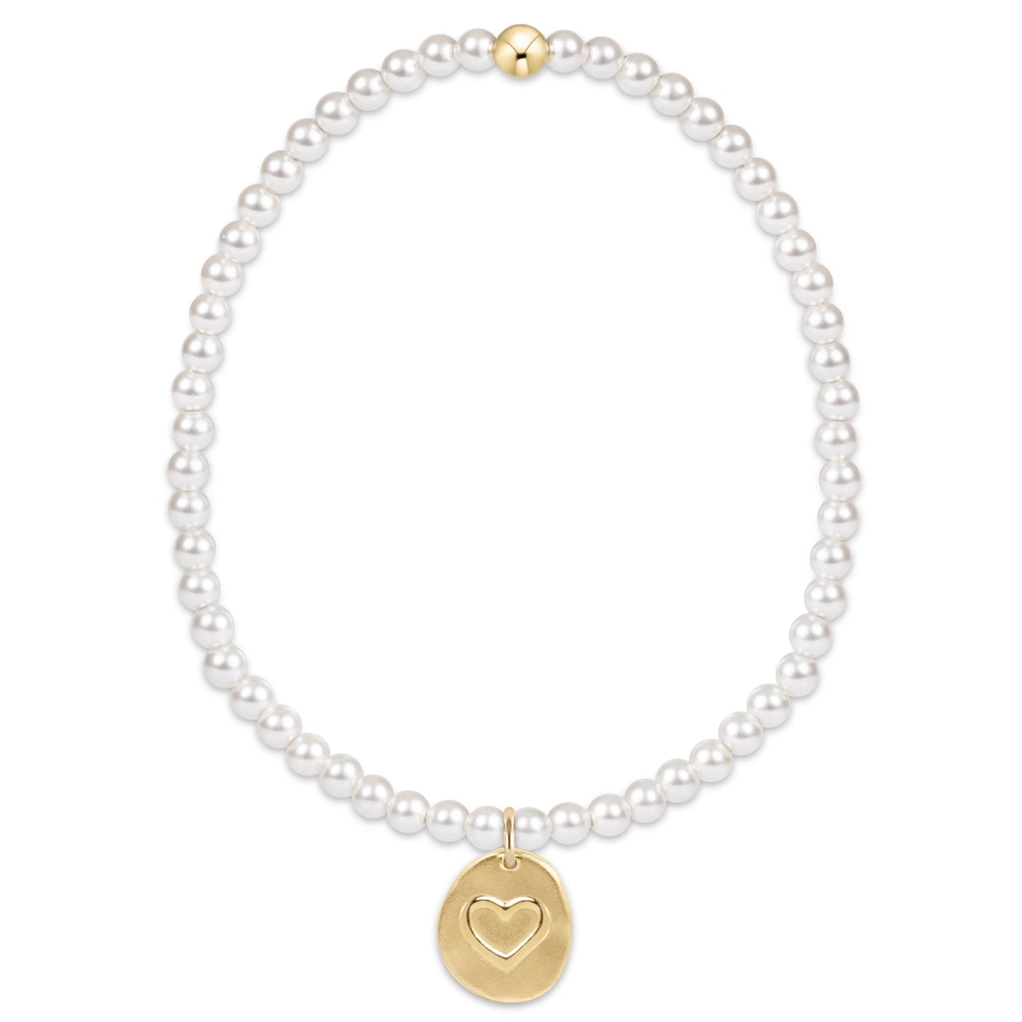 CLASSIC PEARL 3MM INSPIRE LOVE SMALL DISC