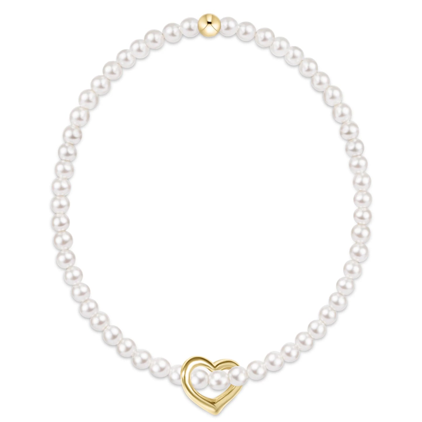 CLASSIC PEARL 3MM LOVE CHARM