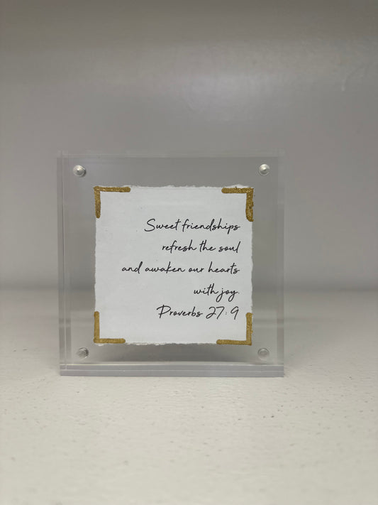 EVA BELLE ACRYLIC FRAMES