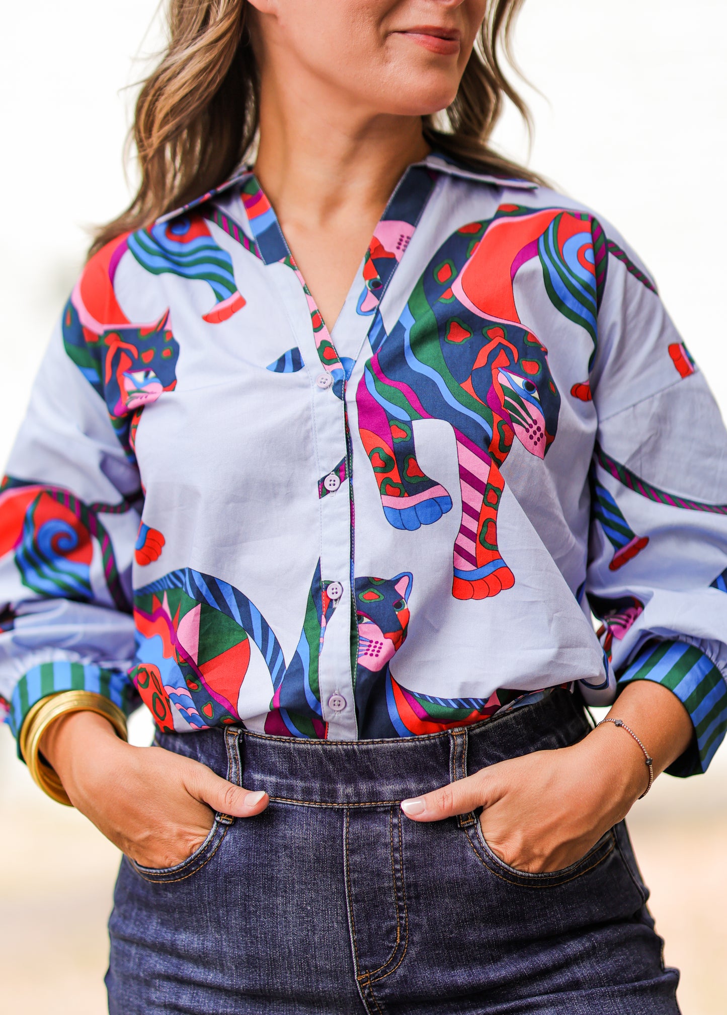 MIRAGE CHEETAH TOP