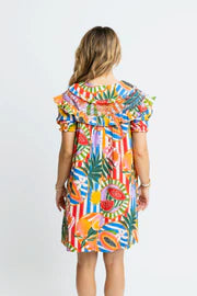FRUIT COTTON DRESS