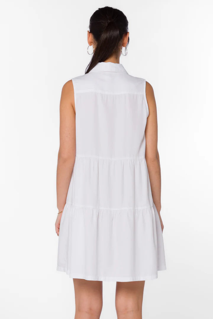 COLLETTE WHITE DRESS