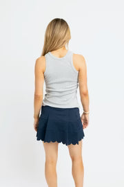 NAVY ACTIVE SKORT