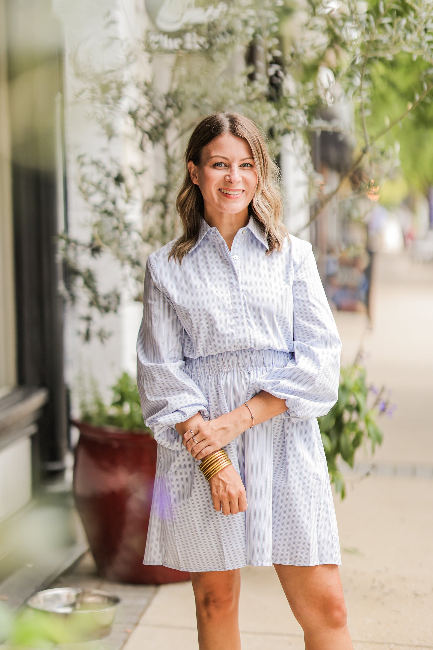 GAMEDAY STRIPE DRESS