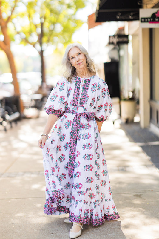 LAUREL SCARLET DRESS
