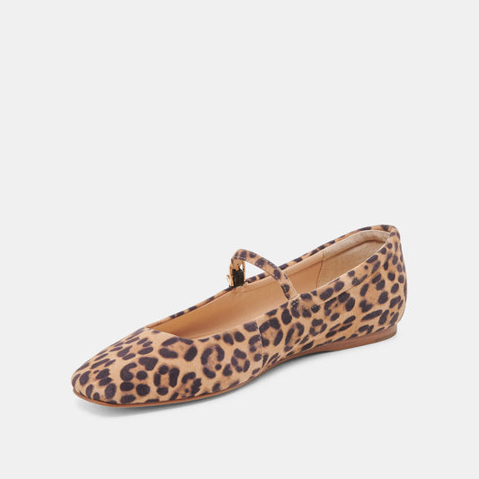 LEOPARD REYES FLATS BY DOLCE VITA