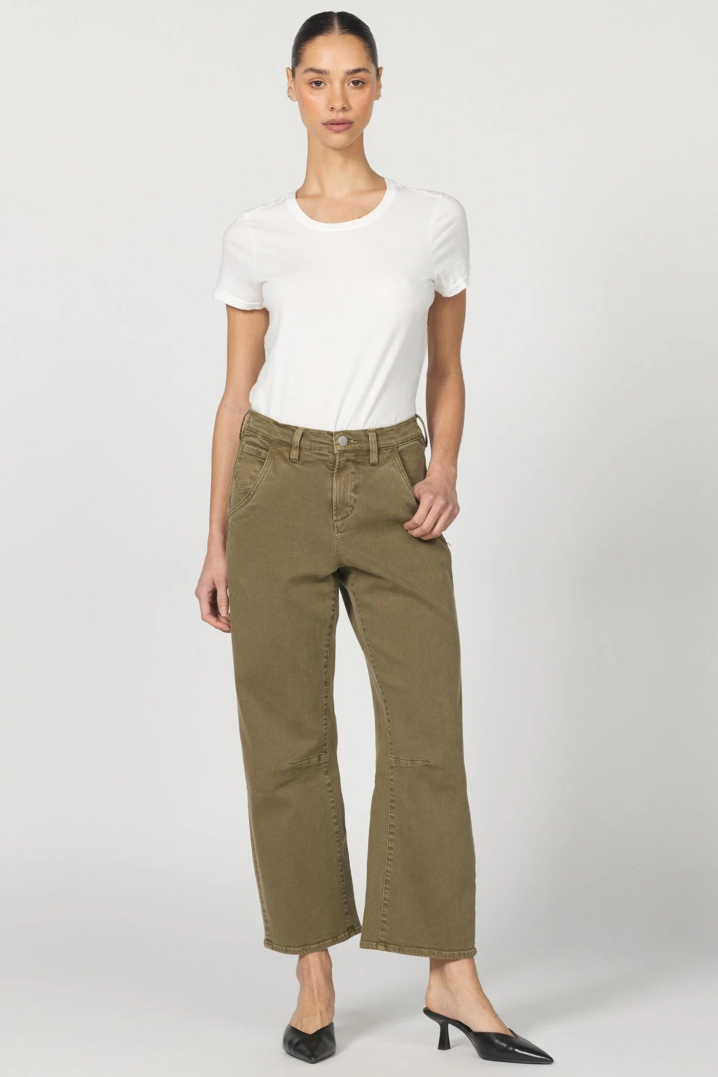 LASSO FIT BARREL JEANS